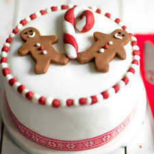 gingerbread man christmas cake baking mad