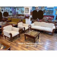 5 seater sheesham solid wood antique