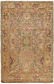 a silk and metal thread koum kapi rug