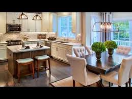 A kitchen and dining room combo allows you to interact with your guests even while cooking or preparing the food. Kitchen And Dining Room Combined New Open Plan Ideas Youtube