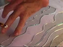 cut perfect compound curves in glass