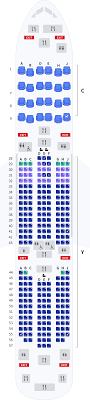 boeing 787 9 seat map korean air