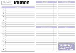Free Daily Planner Template Calendar Word Luxury Task Employee