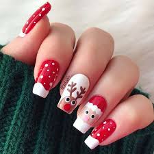 See more ideas about christmas nails, christmas nail art, nails. 50 Insanely Cute Christmas Nails That You Need To Try This Year