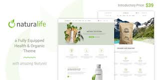 Naturalife V1 3 1 Health Organic Wordpress Theme