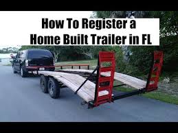 home built trailer in florida