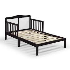 Espresso Twin Bed Frame Toddler Bed Brown