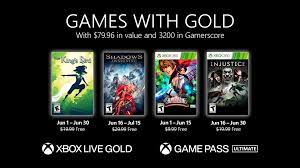 Check spelling or type a new query. New Games With Gold For June 2021 Xbox Wire