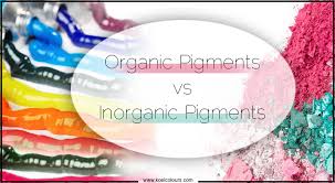 inorganic pigments for cosmetic makeup