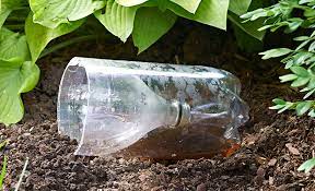 Upcycle Plastic Bottles In The Garden