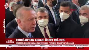 Son dakika! Başkan Erdoğan'dan asgari ücret müjdesi "Bugüne kadar olmuşun  çok fazlası..." videosunu izle | Son Da