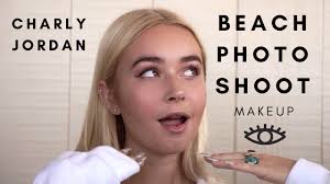 easy beach photo shoot makeup tutorial