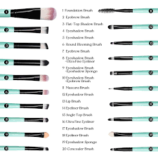 aprfairy eye makeup brushes set 20