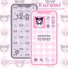 Kuromi Wallpaper Icon Pack