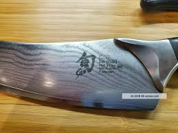 Limited edition gift tin knife set. Rare Shun Ken Onion 3 Piece Knife Set Dm0500 Dm0513 Dm0516 In Bamboo Box