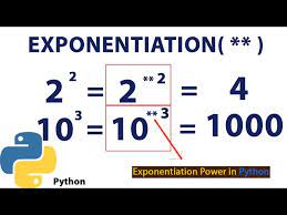 Number Using Exponential Operator