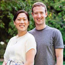 The couple met in line for the bathroom at a college frat party in 2003, and have since had two kids together and given millions to philanthropy. Mark Zuckerberg And Priscilla Chan The Giving Pledge