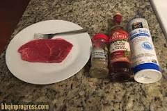 Should you poke holes in steak when marinating?