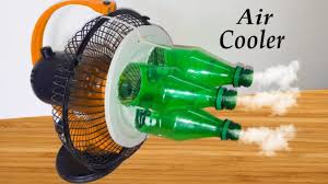 how to make a fan into air cooler with