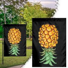 Nikita Pineapple Inverted Garden Flag