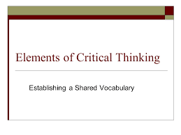 Critical thinking vocabulary words   Temple Beth El