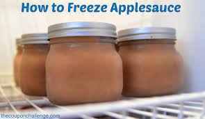 freeze apples for apple sauce