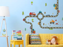 Road Network Wall Sticker Design Your