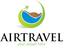air travel logo png vector eps free