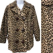 Leopard Coat Short Jacket Blazer