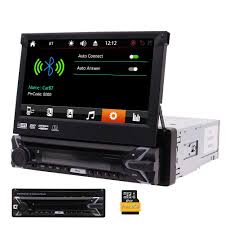 Some dvd players will also play audio cds. Universal Single 1 Din In Dash Car Dvd Cd Player 7 Inch Retractable Touch Screen Car Monitor Player Buy At A Low Prices On Joom E Commerce Platform