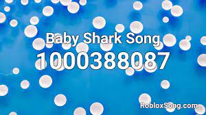 baby shark song roblox id roblox