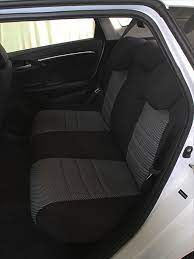 Honda Fit Pattern Seat Covers Rear