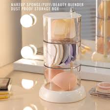 makeup organizer rotating storage for