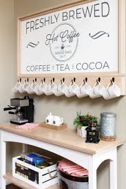 coffee bar station for your kitchen