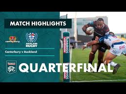 quarterfinal highlights canterbury v