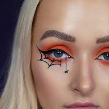 a spider makeup tutorial for halloween