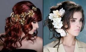 Photos of updos, wedding hairstyles and festive hair photo galleries with updos created by leading hairdressers. Fashion Glamour World Stylish Western Wedding Bridal Hairstyles For 2015 For Brides And Night Evening Party Receptions