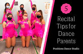 5 recital tips for dance pas