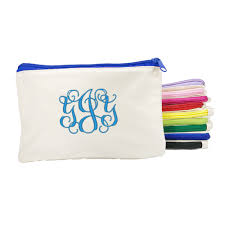 3 letters vine monogram pouch ohfriday