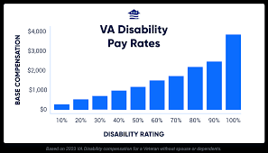 va diity pay charts for 2024 with