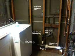 How To Hook Up Washer Drain In Basement