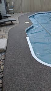 rubber paving for pool decks patios