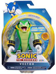 Amazon.com: Sonic The Hedgehog 4 Articulated Action Figure Collection  (Choose Figure) (Vector) Multicolor STH2022 : Toys & Games