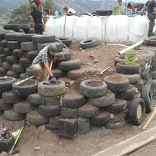 Tyre Uses Retaining Walls