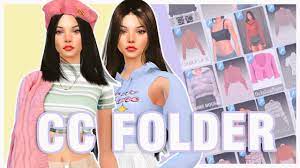 1500 items female cc folder sims 4