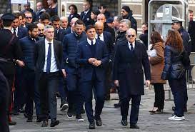 Thousands gather in one of florence's main squares thursday to pay respects and mourn the loss of fiorentina captain davide astori, who died suddenly sunday. Davide Astori Funeral Juventus Giorgio Chiellini And Gianluigi Buffon Among Mourners After Fiorentina Captain S Tragic Death London Evening Standard Evening Standard