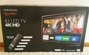 The insignia smart tv remotel is highly recommended when your normal insignia smart tv remote has been broken or has run out of batteries, and you smart android tv features are available in insignia universal remote. Insignia 43 Inch 4k Uhd Smart Led Fire Tv Only 199 99 Free Shipping Reg 300