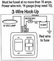 Wiring diagrams help technicians to see how a controls are wired to the system. How Do I Wire This Rv Dimmer Light Switch With Three Wires 15205 Jr Products 15205 Rv Dimmer On Off Light Switch