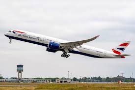 The First Airbus A350 1000 Of British Airways Completes Its