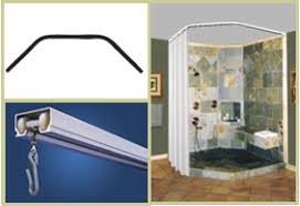 Neo Angle Ceiling Shower Curtain Rod